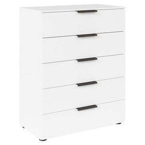 Rauch Möbel KOMODA, barvy grafitu, bílá, 80/100/42 cm obraz