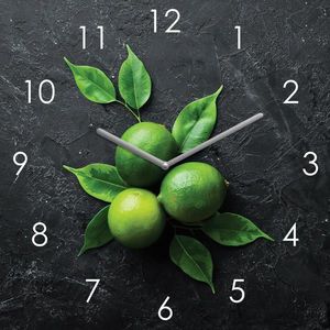 Euroart NÁSTĚNNÉ HODINY, vícebarevná, 30/30/3, 1 cm obraz