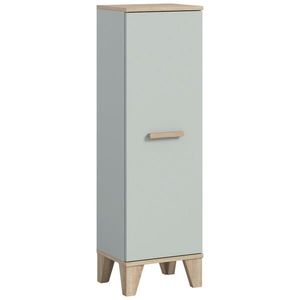 MID.YOU MIDI SKŘÍŇKA, barvy dubu, světle zelená, 34/116/31 cm obraz