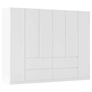 Rauch Möbel ŠATNÍ SKŘÍŇ S OTOČNÝMI DVEŘMI, bílá, obraz