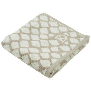 Dieter Knoll RUČNÍK, 50/100 cm, bílá, šedohnědá obraz