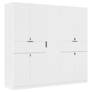 Rauch Möbel ŠATNÍ SKŘÍŇ S OTOČNÝMI DVEŘMI, bílá, 226/210/54 cm obraz