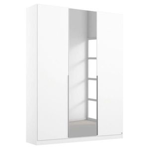 Rauch Möbel ŠATNÍ SKŘÍŇ S OTOČNÝMI DVEŘMI, barvy stříbra, bílá, 136/229/54 cm obraz