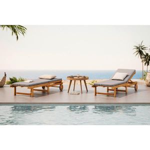 Ambia Garden ZAHRADNÍ LEHÁTKO dřevo, textil obraz