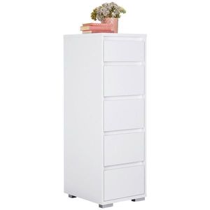 Carryhome KOMODA, bílá, 40/120/48 cm obraz