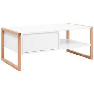 MID.YOU KONFERENČNÍ STOLEK, bílá, dub artisan, kompozitní dřevo, 100/40/55 cm obraz
