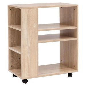 MID.YOU PŘÍSTAVNÝ REGÁL, barvy dubu obraz