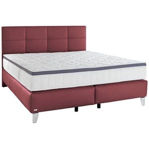 Novel POSTEL BOXSPRING, 180/200 cm, bordeaux obraz
