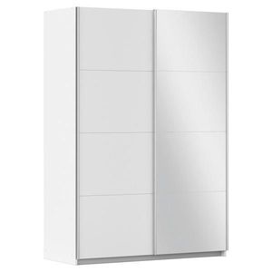 Rauch Möbel SKŘÍŇ S POSOUVACÍMI DVEŘMI, barvy stříbra, bílá, 136/197/61 cm obraz