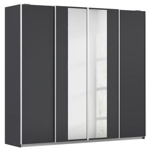 Rauch Möbel SKŘÍŇ S POSOUVACÍMI DVEŘMI, čiré, tmavě šedá, 226/211/62 cm obraz