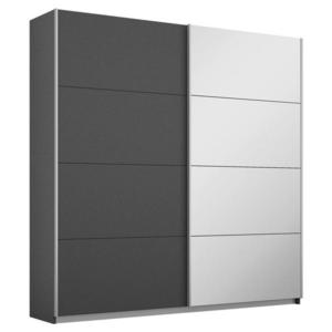 Rauch Möbel SKŘÍŇ S POSOUVACÍMI DVEŘMI, barvy grafitu, barvy stříbra, 181/197/61 cm obraz