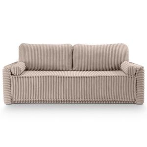 MID.YOU ROZKLÁDACÍ POHOVKA, textil, šedobéžová obraz