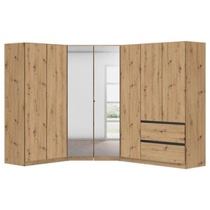 Rauch Möbel ROHOVÁ ŠATNÍ SKŘÍŇ, dub artisan, 208/197/253 cm obraz