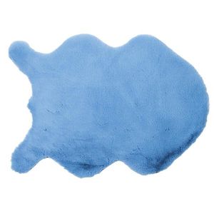 UMĚLÁ KOŽEŠINA, 55/80 cm, modrá obraz