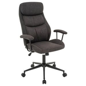 MID.YOU KANCELÁŘSKÉ KŘESLO, tkaná látka, šedá obraz