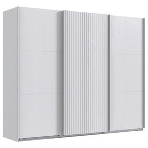 MID.YOU SKŘÍŇ S POSOUVACÍMI DVEŘMI, bílá, 250/216/65 cm obraz