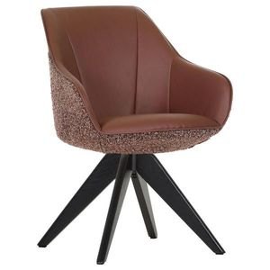 Landscape ŽIDLE S PODRUČKAMI, žinylka, vzhled kůže, červenohnědá obraz