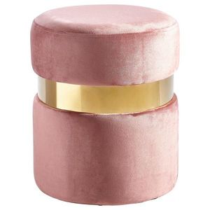 Xora TABURET, kov, textil, 37/44/37 cm obraz