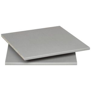 MID.YOU SADA VKLÁDACÍCH POLIC, šedá, 48/2/50 cm obraz