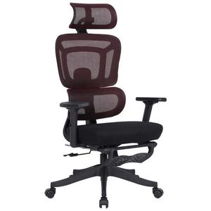 Novel OTOČNÁ ŽIDLE, síťovina, červená, černá obraz