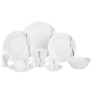 Boxxx KOMBINOVANÁ SOUPRAVA 62dílné, porcelán keramika obraz