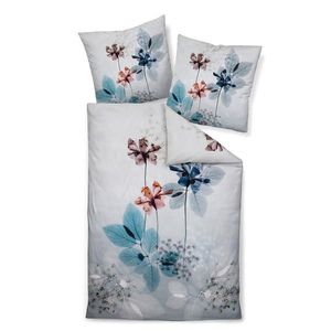 Janine POVLEČENÍ, makosatén, zelená, 140/200 cm obraz