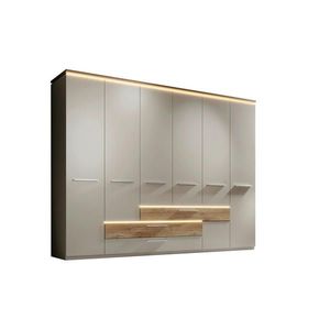 Novel ŠATNÍ SKŘÍŇ, barvy dubu, šampaňská, 301/229, 4/61 cm obraz