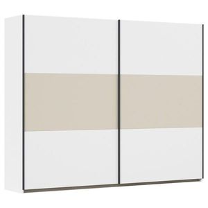 Rauch Möbel SKŘÍŇ S POSOUVACÍMI DVEŘMI, bílá, šampaňská, 261/210/59 cm obraz