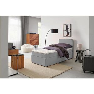 P & B AMERICKÁ POSTEL, 90/200 cm, světle šedá obraz