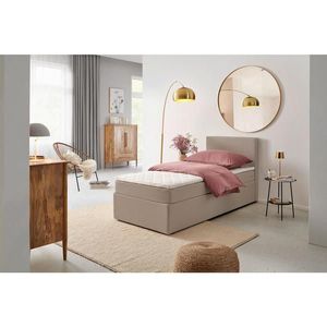 P & B AMERICKÁ POSTEL, 90/200 cm, pískové barvy obraz