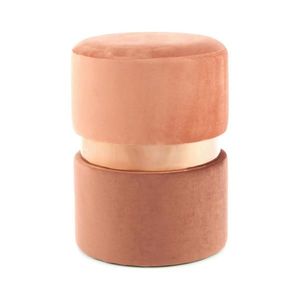 TABURET, dřevo, kov, textil, kompozitní dřevo, 35/46/35 cm obraz