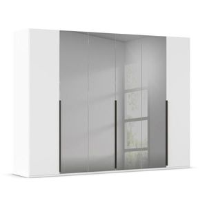 Rauch Möbel ŠATNÍ SKŘÍŇ S OTOČNÝMI DVEŘMI, šedá, bílá, 301/223/61 cm obraz