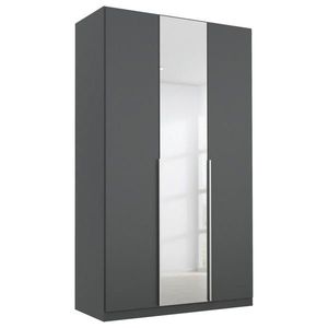 Rauch Möbel ŠATNÍ SKŘÍŇ S OTOČNÝMI DVEŘMI, šedá, barvy stříbra, 136/229/54 cm obraz