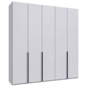 MID.YOU ŠATNÍ SKŘÍŇ S OTOČNÝMI DVEŘMI, bílá, 225/236/58 cm obraz