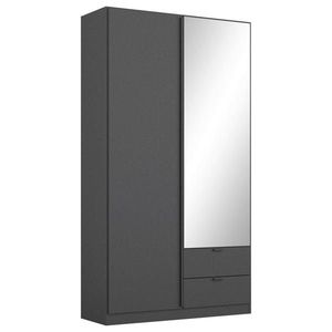 Rauch Möbel ŠATNÍ SKŘÍŇ S OTOČNÝMI DVEŘMI, šedá, 91/197/54 cm obraz