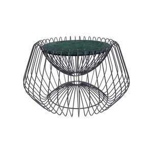 ODKLÁDACÍ STOLEK, zelená, černá obraz