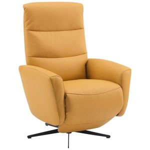 Livetastic RELAXAČNÍ KŘESLO, textil, kůže, žlutá obraz