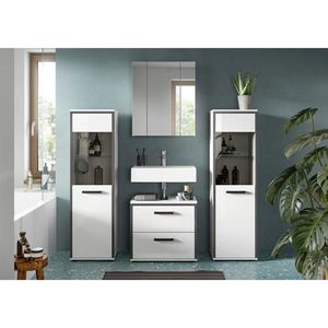 MID.YOU KOUPELNA vysoce lesklá bílá obraz