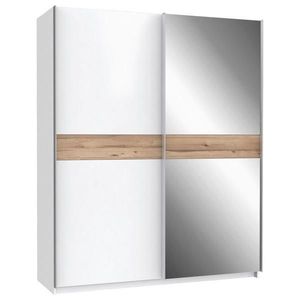 Xora SKŘÍŇ S POSUVNÝMI DVEŘMI, bílá, barvy dubu, 170, 3/210, 5/61, 2 cm obraz