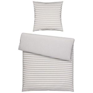 Bio: Vio OBOUSTRANNÉ POVLEČENÍ, žerzej, šedohnědá, 135/200 cm obraz