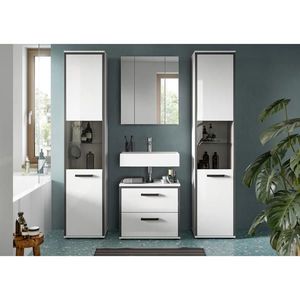 MID.YOU KOUPELNA vysoce lesklá bílá obraz