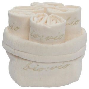 Bio: Vio SADA RUČNÍKŮ NA OBLIČEJ, 30/30 cm, bílá obraz