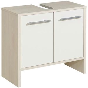 Carryhome SKŘÍŇKA POD UMYVADLO, bílá, barvy pinie, 62, 0/54, 3/28, 0 cm obraz