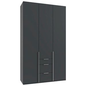 MID.YOU ŠATNÍ SKŘÍŇ S OTOČNÝMI DVEŘMI, barvy grafitu, 135/236/58 cm obraz