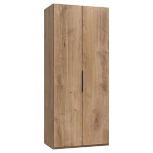 MID.YOU ŠATNÍ SKŘÍŇ S OTOČNÝMI DVEŘMI, trámové dubové dřevo, 100/216/58 cm obraz