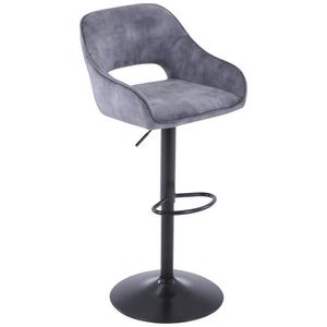 Carryhome BAROVÁ ŽIDLE, šedá, černá obraz