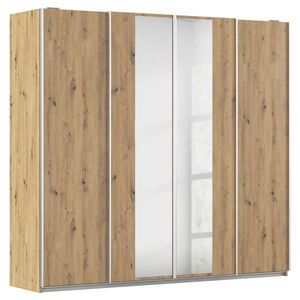 Rauch Möbel SKŘÍŇ S POSOUVACÍMI DVEŘMI, čiré, dub artisan, 226/211/62 cm obraz