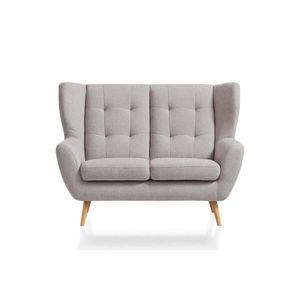 Niels Andersson DVOUMÍSTNÁ POHOVKA, dřevo, textil, kompozitní dřevo, béžová obraz