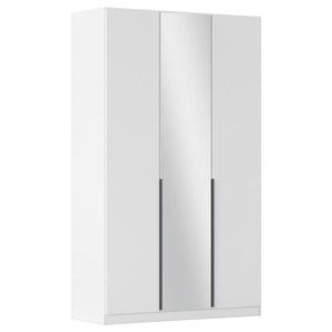 Rauch Möbel ŠATNÍ SKŘÍŇ S OTOČNÝMI DVEŘMI, barvy stříbra, bílá, tmavě šedá, 136/229/54 cm obraz