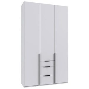 MID.YOU ŠATNÍ SKŘÍŇ S OTOČNÝMI DVEŘMI, bílá, 135/236/58 cm obraz